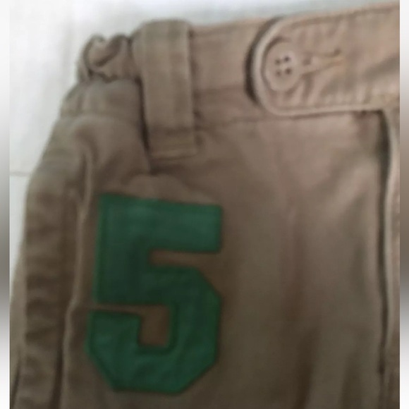 NWT POLO BY RALPH LAUREN SHORTS SIZE 12M~Khaki Tan~UNISEX - Picture 4 of 7
